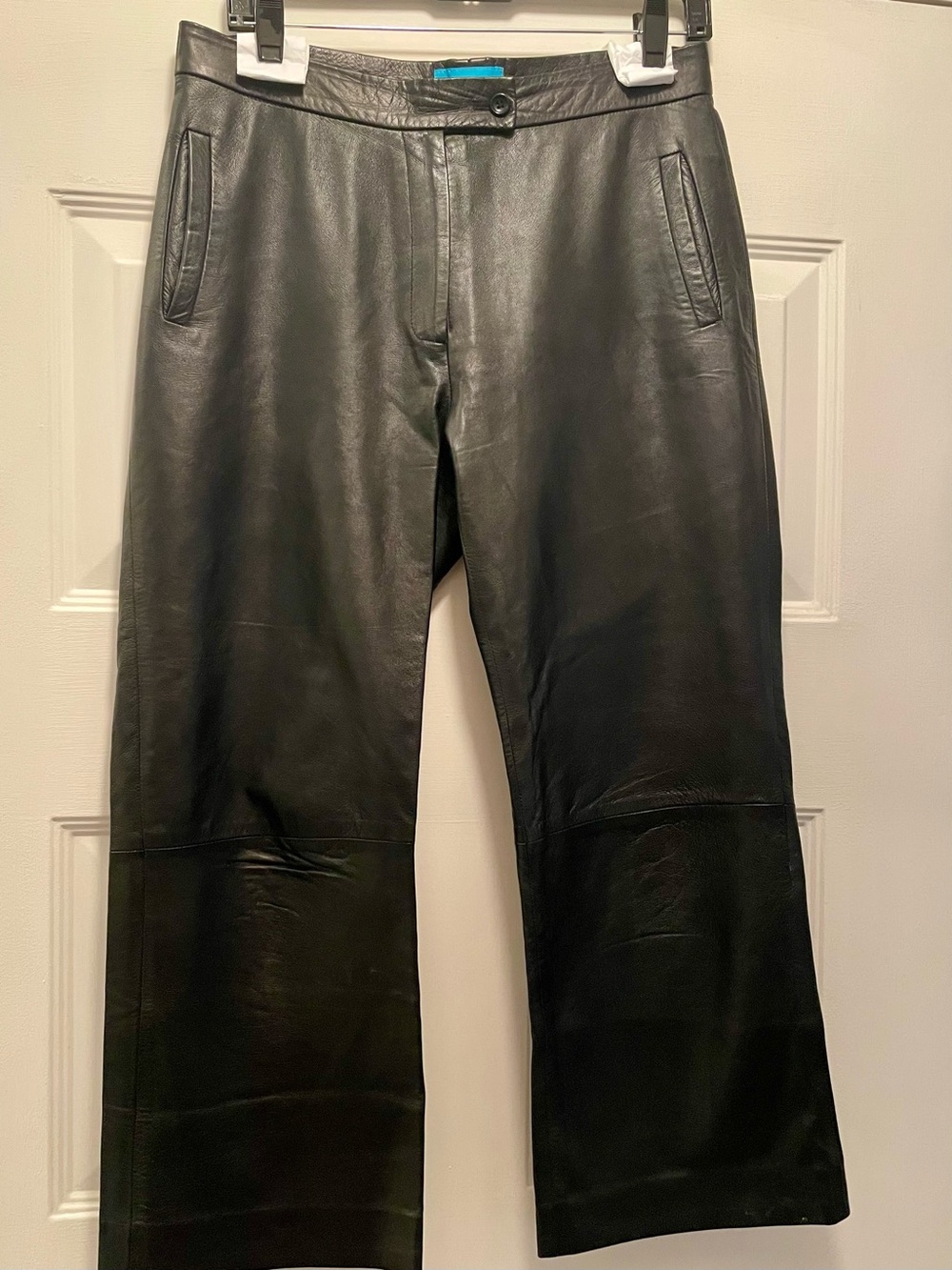 Barneys Co-Op Buttery Soft High-Rise Leather Trousers Heavily Discounted🖤